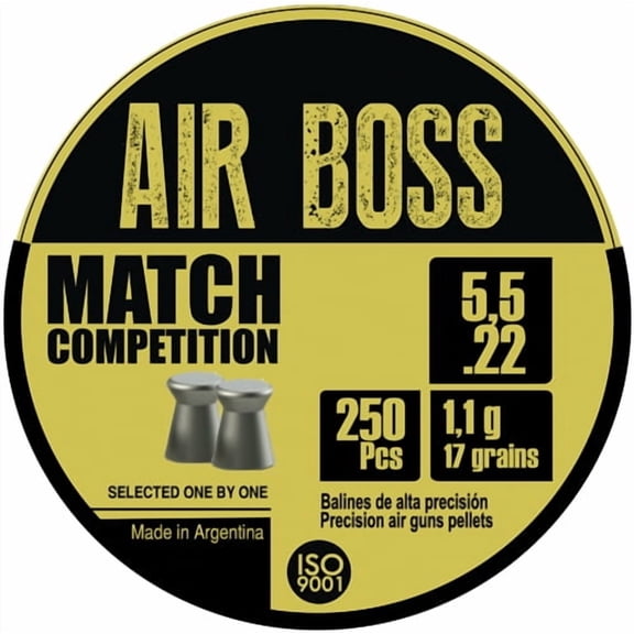 Hatsan Apolo 22 Air Boss - Match 17 Grain 250 Pack