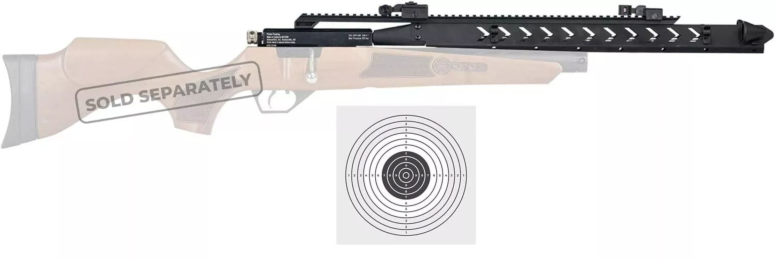 Hatsan Hydra Arrow Module for PCP Arrow Air Rifle with 100x Paper Targets Bundle