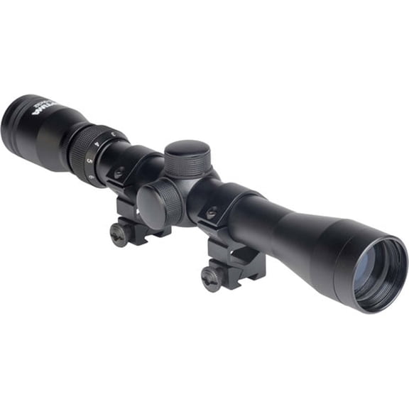 Hatsan Optima 3-9x32 Airgun Scope w/ Rings 1 in Black Aluminum