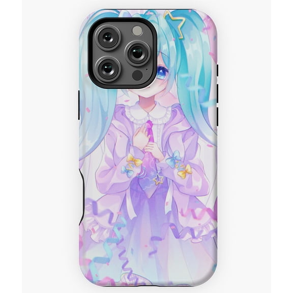 Hatsume Miku Anime Vocaloid Phone Case for iPhone 16 15 14 13 12 11 Pro Max