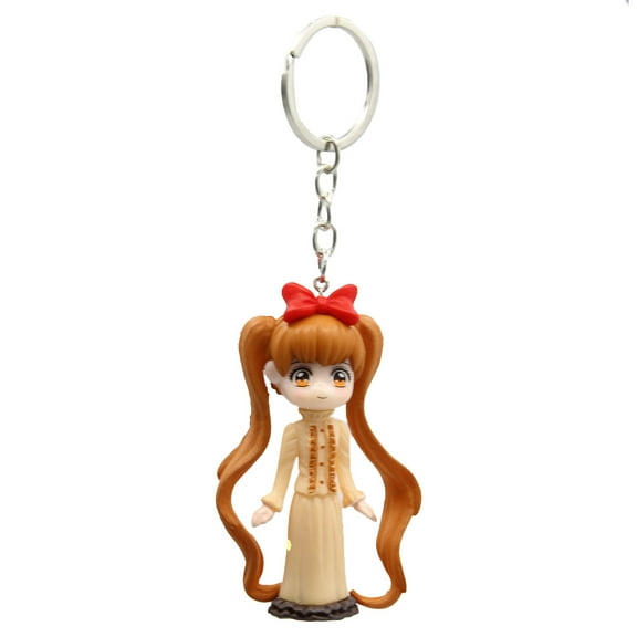 Hatsune Miku Brown Hair - Vocaloid 3" Keychain Figure