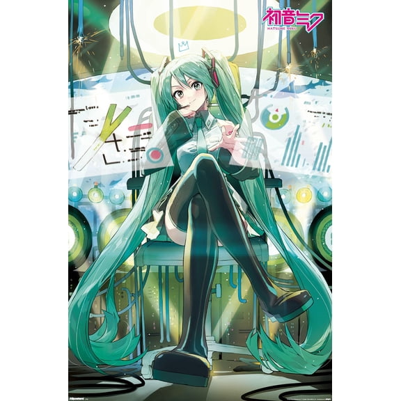 Hatsune Miku - Circuit Lab Tech Wall Poster, 14.725" x 22.375"