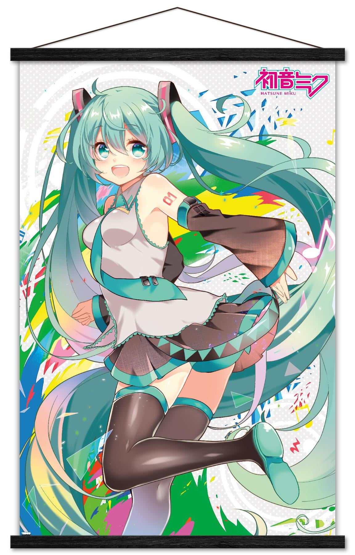 M☆Splash!! MIKU ピクチャーボード Hatsune-Miku-Color-Splash-Wall
