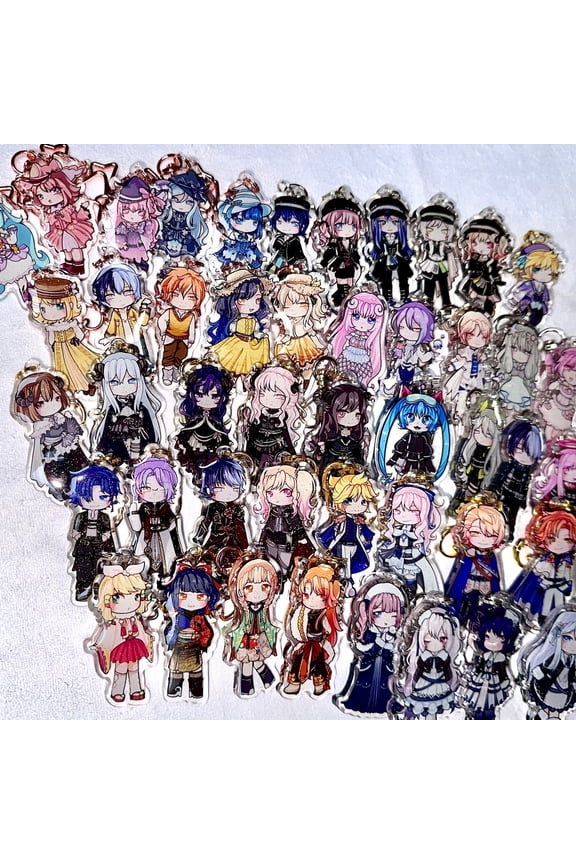 Hatsune Miku: Colorful Stage Project Sekai Event Glitter Epoxy Charms (1 keychain)