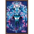 thumbnail image 1 of Hatsune Miku - Flowers Wall Poster, 22.375" x 34", Framed, 1 of 3