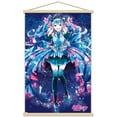 thumbnail image 1 of Hatsune Miku - Flowers Wall Poster with Wooden Magnetic Frame, 22.375" x 34", 1 of 5