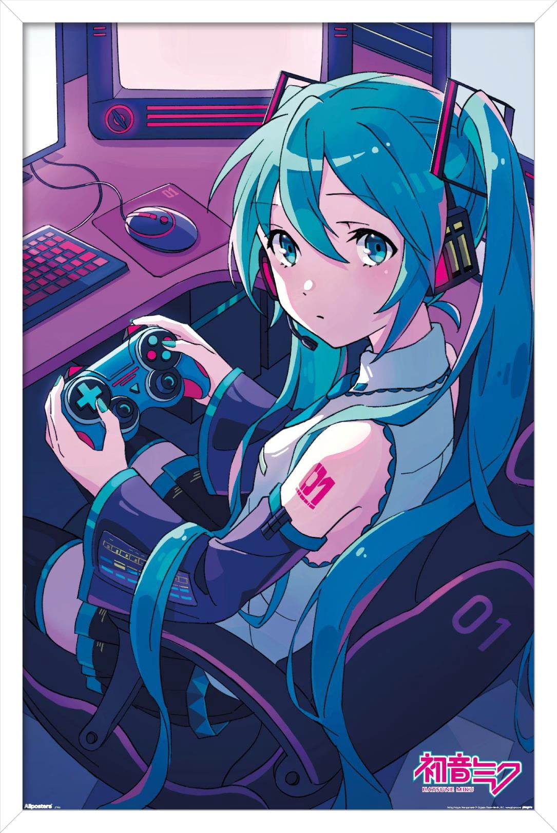 Hatsune Miku - Game Night Wall Poster, 14.725