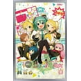 thumbnail image 1 of Hatsune Miku - Hey Wall Poster, 14.725" x 22.375", Framed, 1 of 5