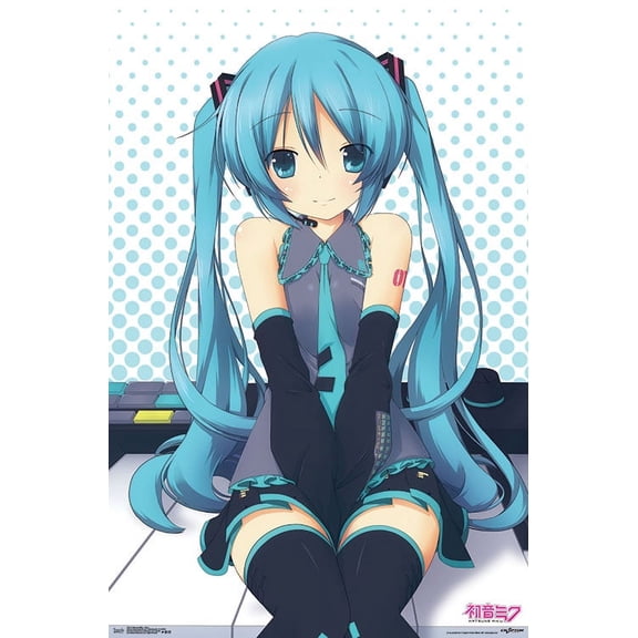 Hatsune Miku - Keys Wall Poster, 22.375" x 34"