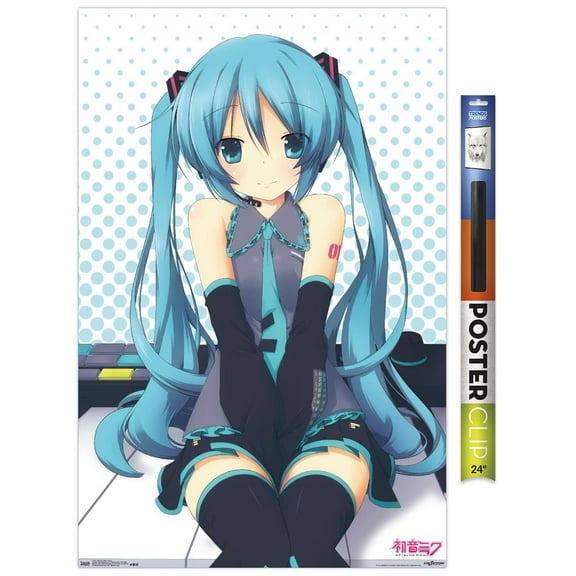Hatsune Miku - Keys Wall Poster, 22.375" x 34"