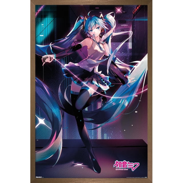 Hatsune Miku - Light Performance Wall Poster, 14.725
