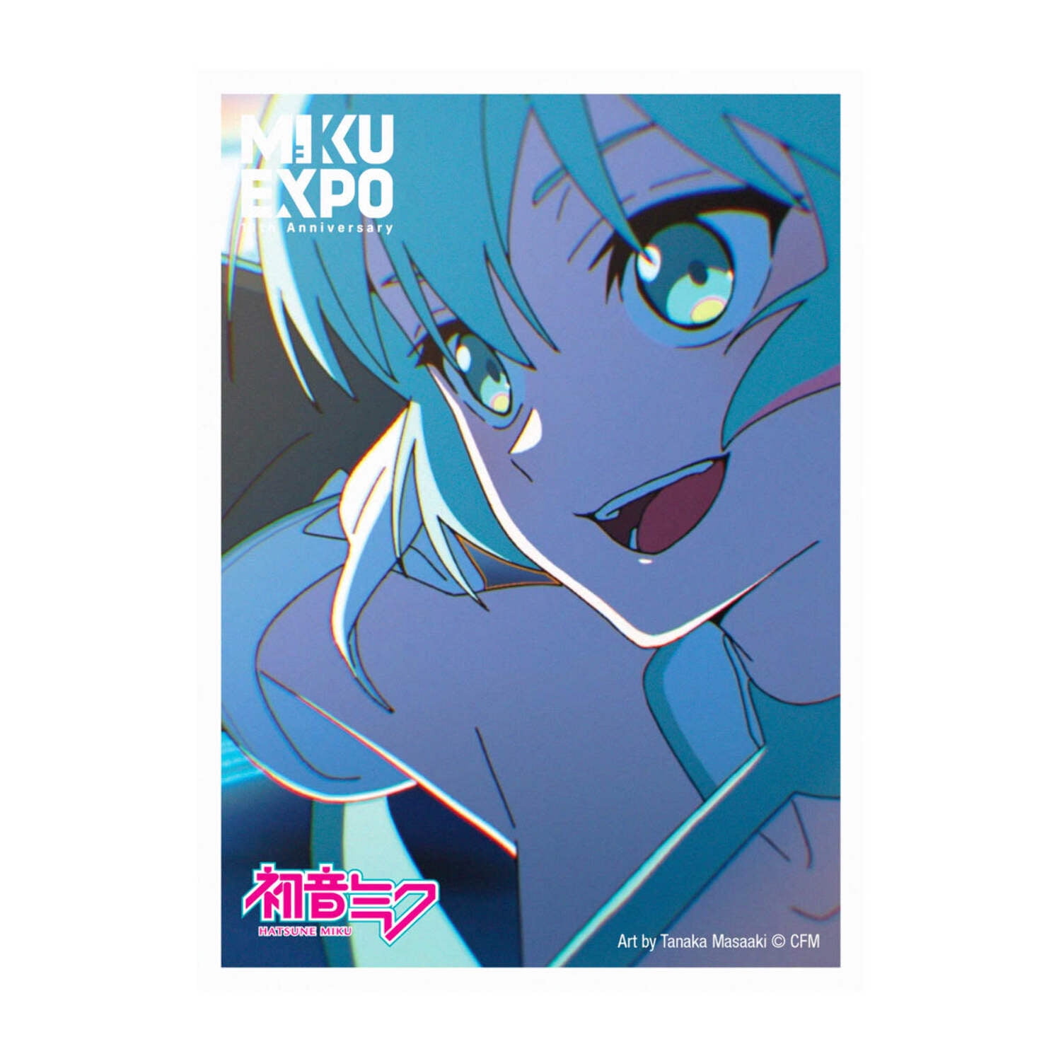 Ultra Pro Hatsune Miku 10th Anniversary Deck Protector Sleeves - FLIGHT [100 Standard Sleeves]