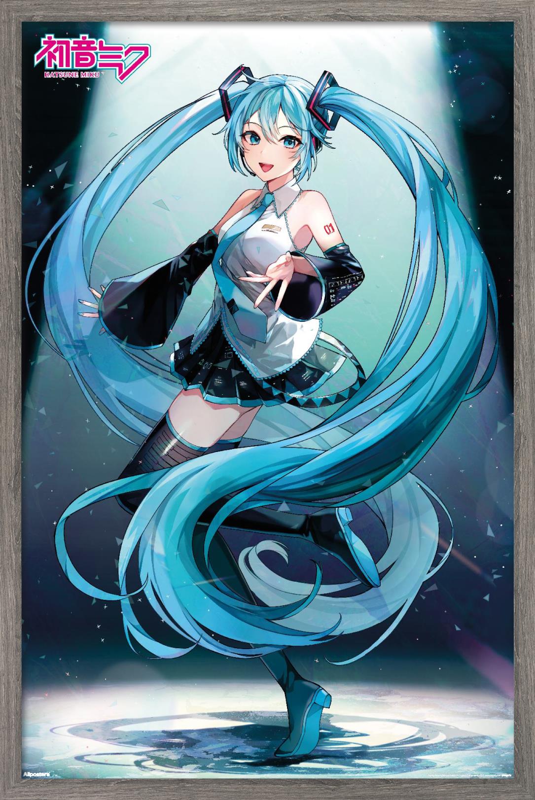 Hatsune Miku - Moonlight Elegance Wall Poster, 14.725