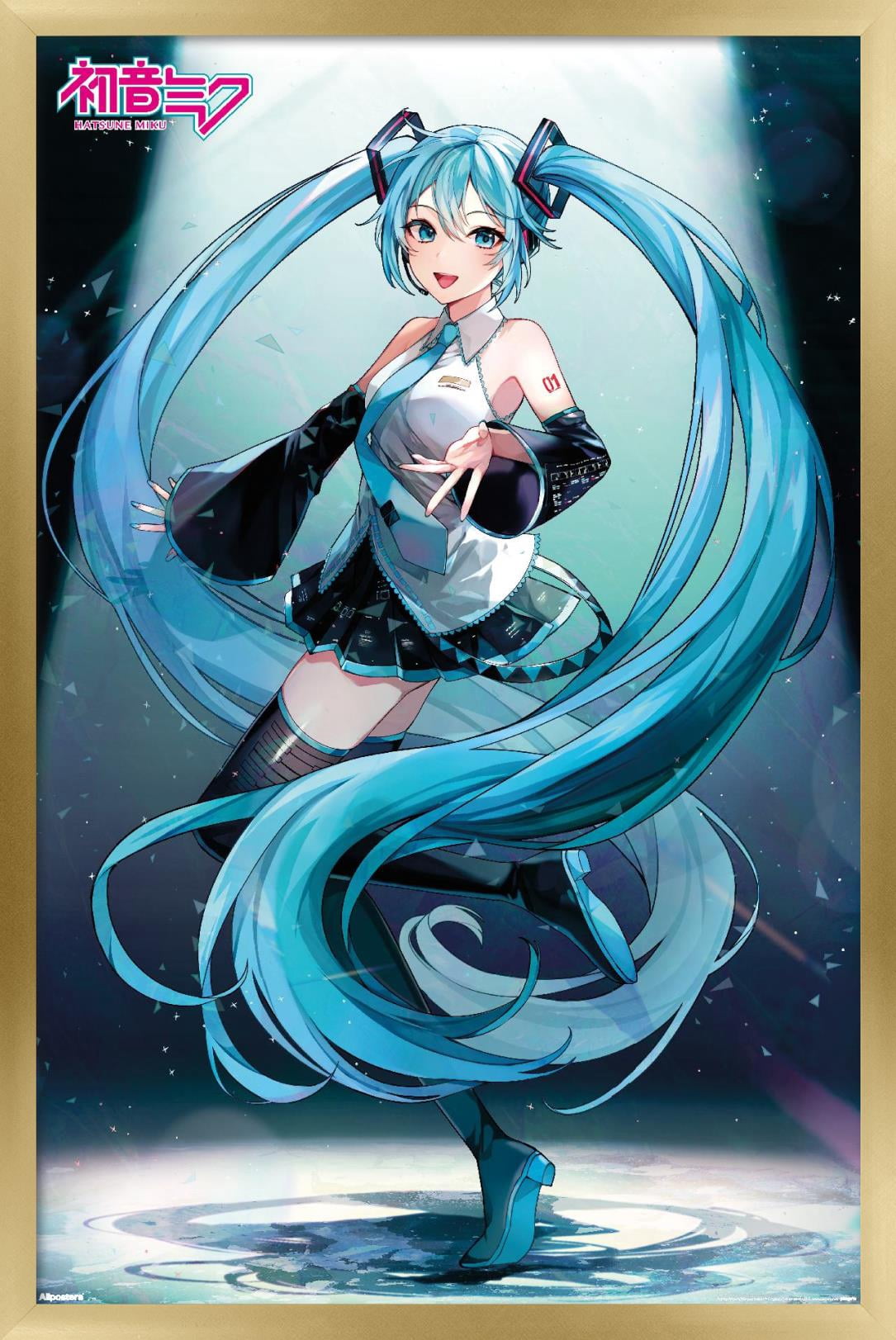 Hatsune Miku - Moonlight Elegance Wall Poster, 14.725