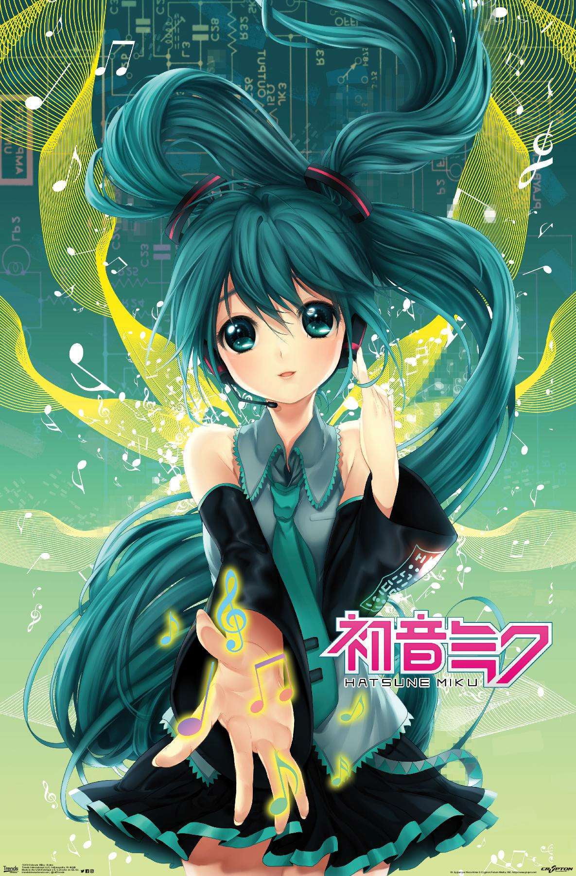 Hatsune Miku - Notes Wall Poster, 14.725