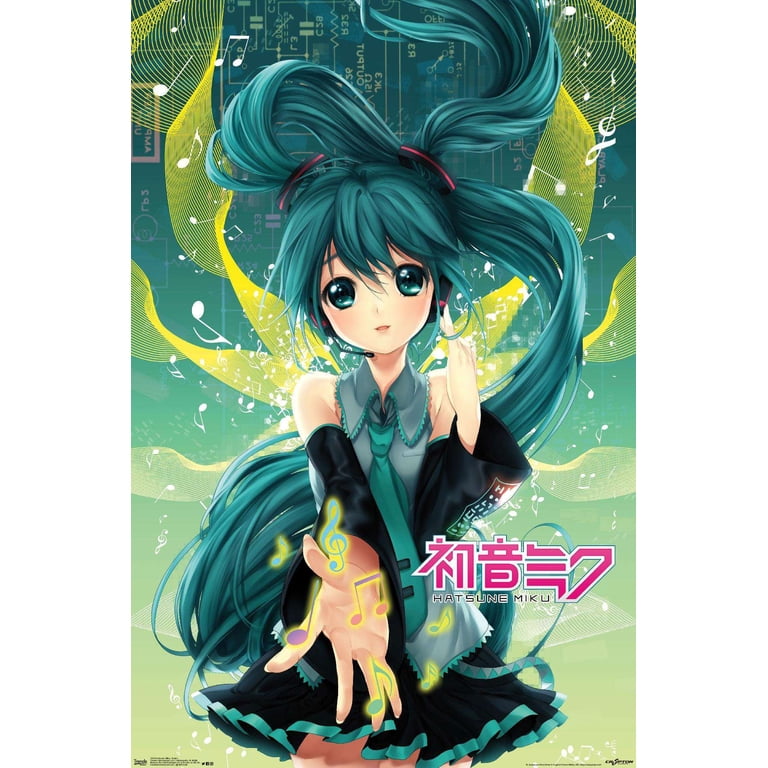 Hatsune Miku - Notes Wall Poster, 14.725