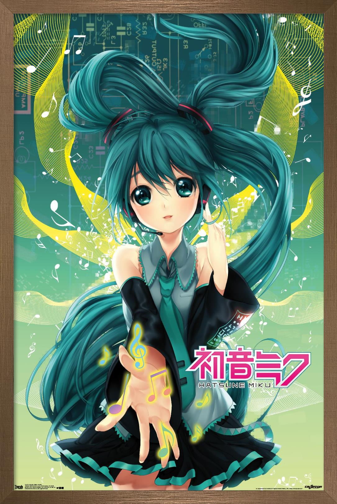 Hatsune Miku - Notes Wall Poster, 14.725