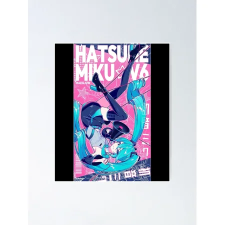 Hatsune Miku Poster Unframed Size 24''x36'' GooGate