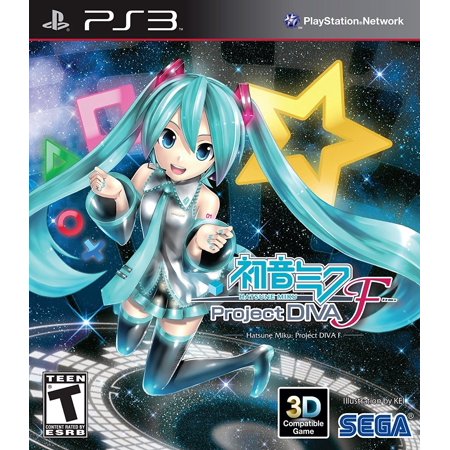 Hatsune Miku: Project DIVA F [PlayStation 3 PS3, Anime Idol Music Game] NEW