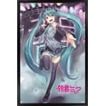 thumbnail image 1 of Hatsune Miku - Stage Lights Wall Poster, 14.725" x 22.375" Framed, 1 of 6