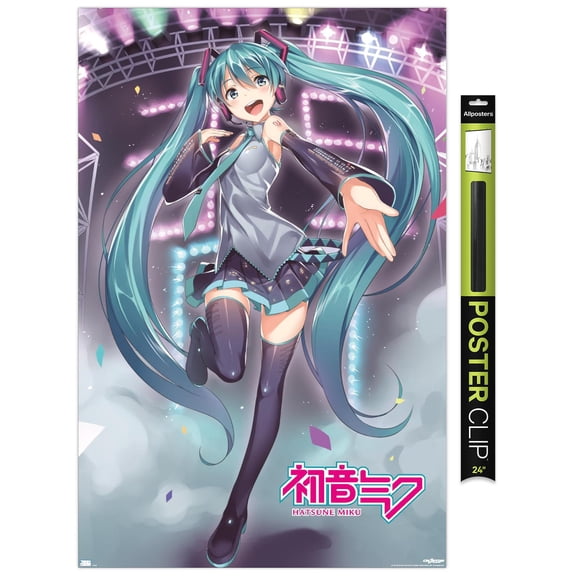 Hatsune Miku - Stage Lights Wall Poster, 22.375" x 34"