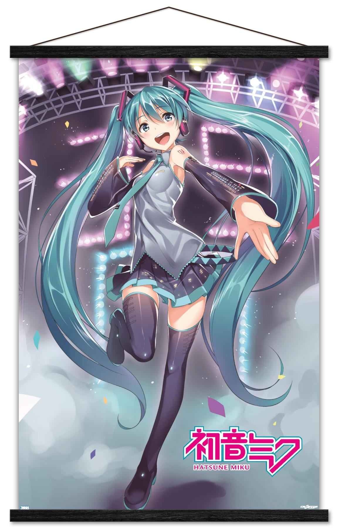 Hatsune Miku - Stage Lights Wall Poster, 14.725
