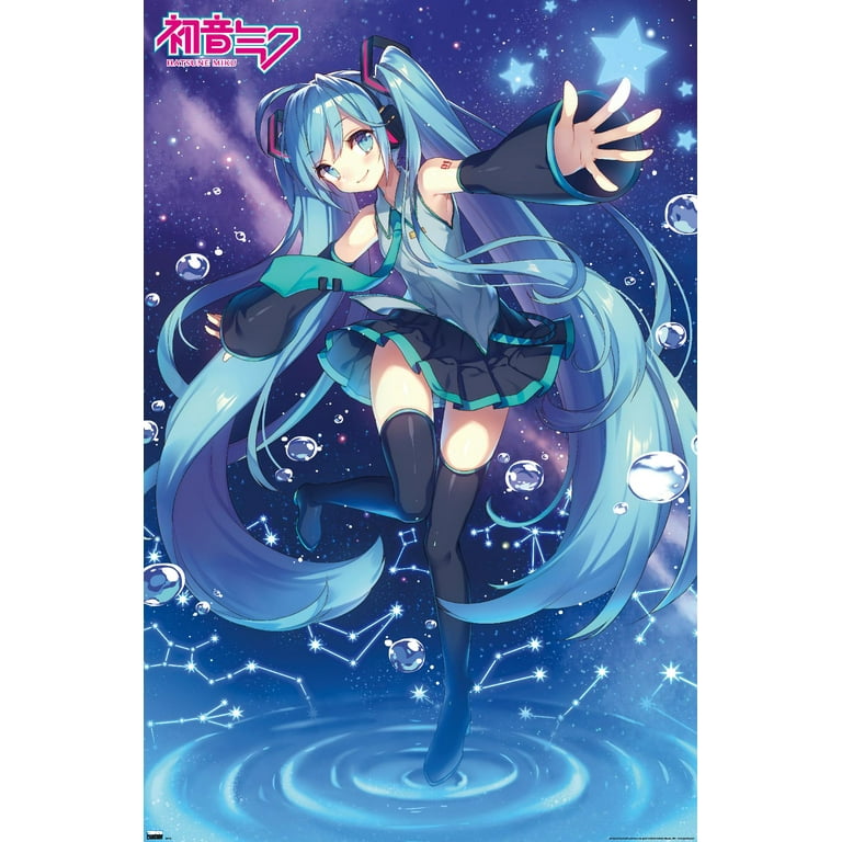Hatsune Miku - Stars Wall Poster, 22.375