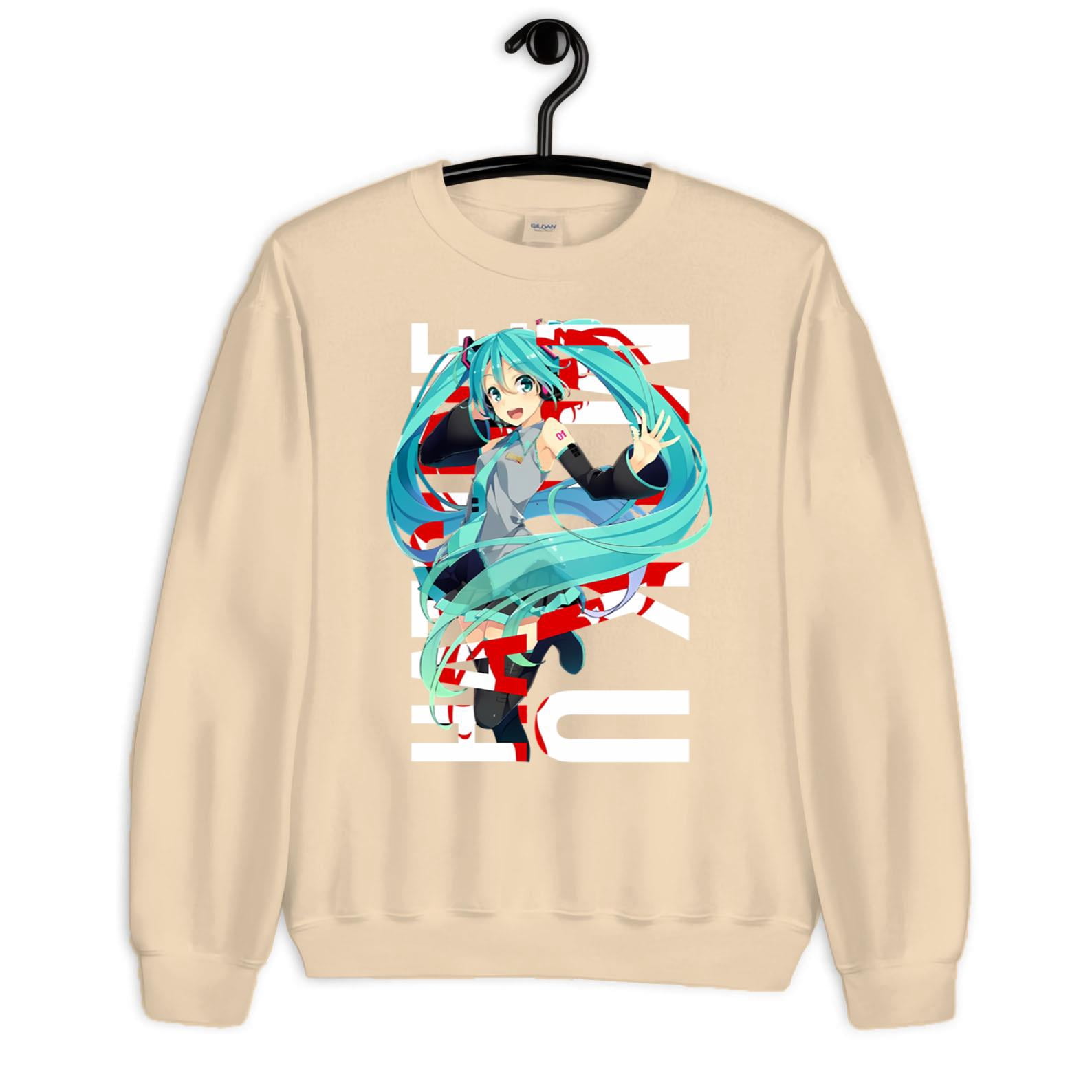 Hatsune Miku T-Shirt Anime Girl, harajuku style, japanese streetwear ...