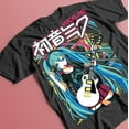 thumbnail image 1 of Hatsune Miku T-Shirt, Anime Manga, Kawaii Project Diva Vocaloid Shirt, 1 of 5