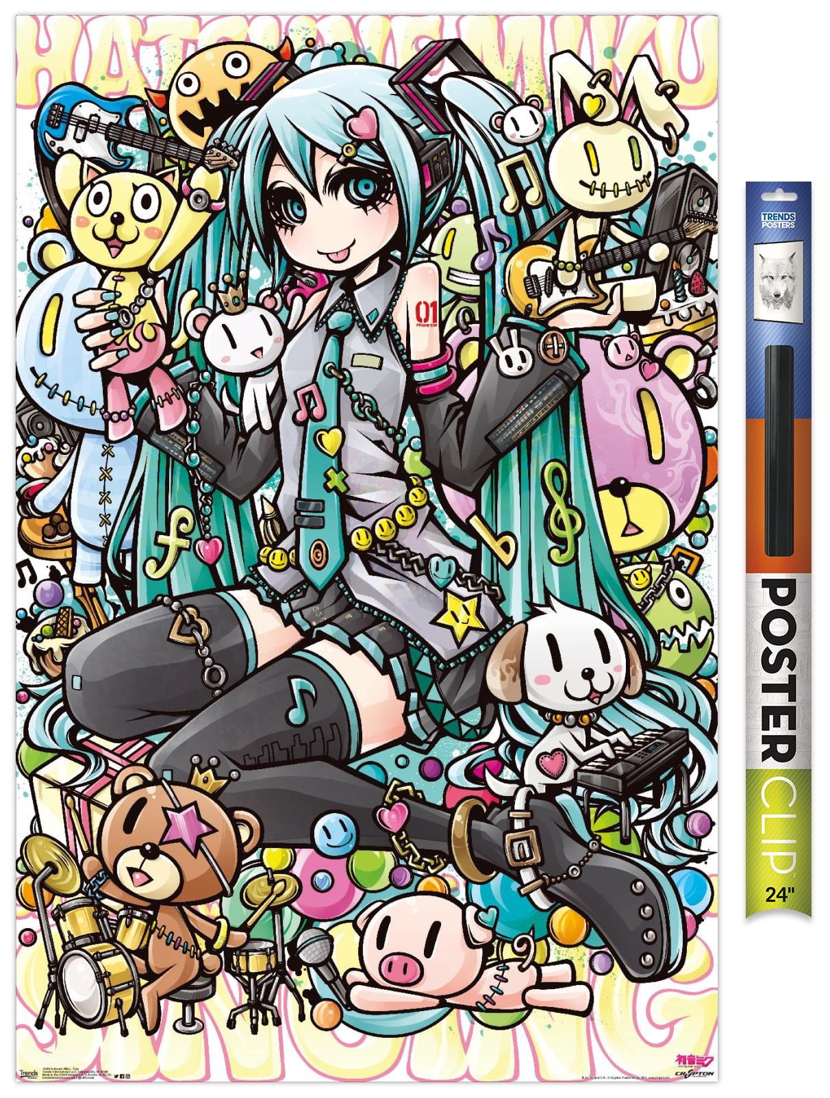 Hatsune Miku - Toys Wall Poster, 22.375" x 34"