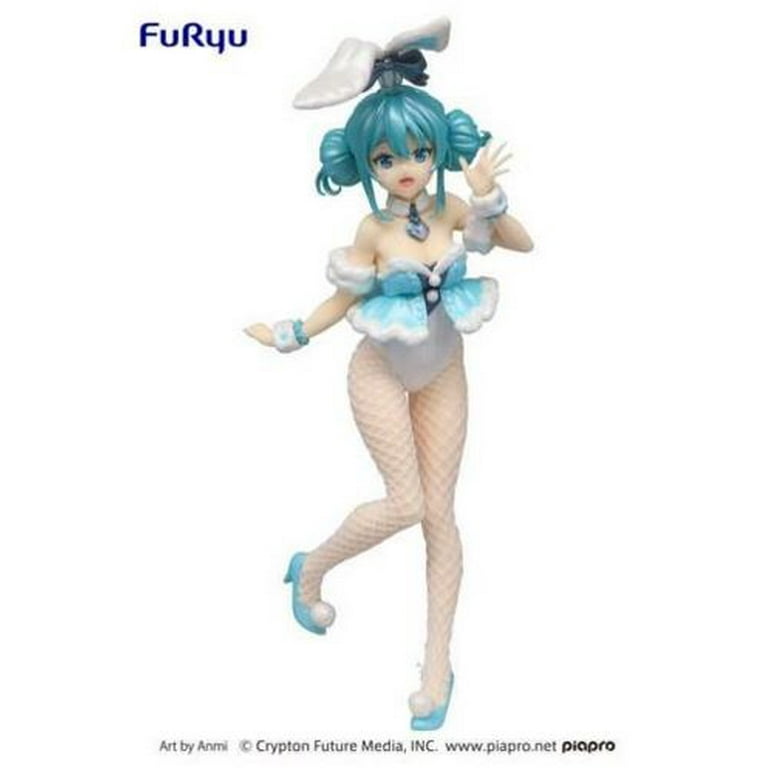 Hatsune Miku White Rabbit Pearl Color Ver BiCute Bunnies Figure  