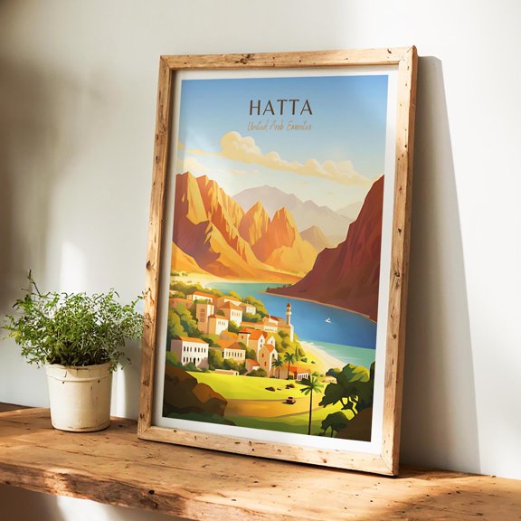 Hatta Travel Uae Wall Art For Home Decor The Perfect Gift And A Lasting Memory Art Print Uae Print