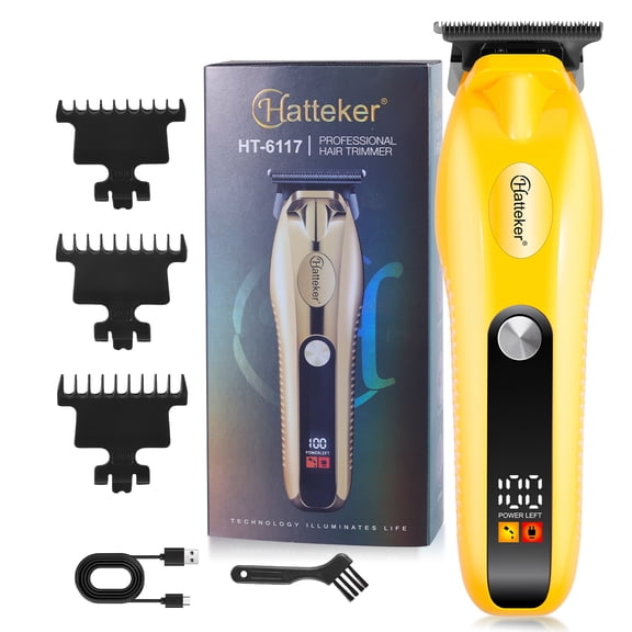 Hatteker Dual-Speed Portable Callus Remover with Nail File Tool Electric Foot Pumice Stone with Light, White