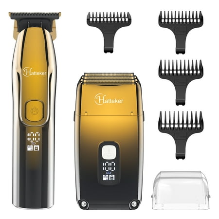 Hatteker Shaver Bald Head Shaver Electric Shaver Razor for Men with Precision Trimmer