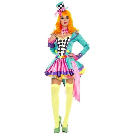 Music Legs Women's Hatter Hottie Costume 70329-SM
