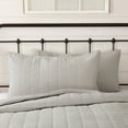 thumbnail image 1 of Hatteras Seersucker Blue Ticking Stripe King Sham 21x37, 1 of 5