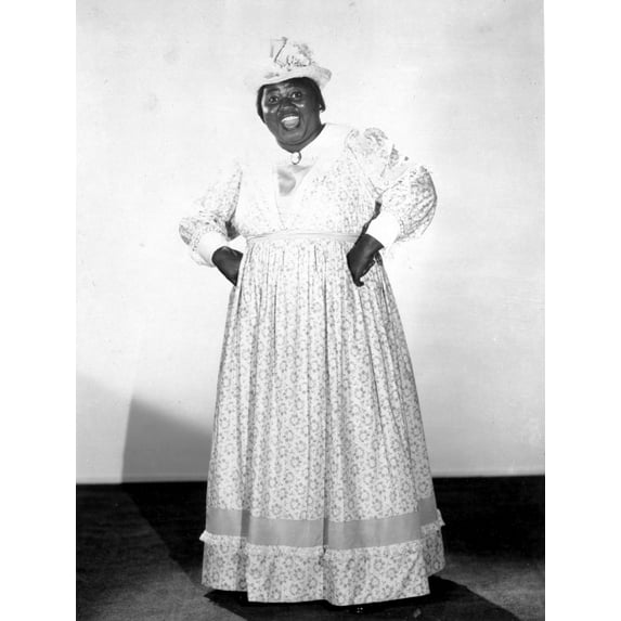 Hattie McDaniel on a Dress smiling with Hands on Waist Photo Print (8 x 10)