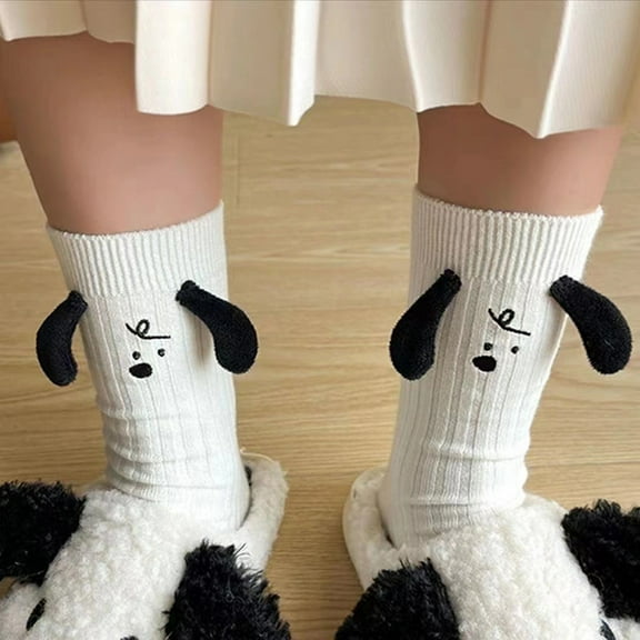 Hauaitttt 1 Pairs Women's Short Socks Solid Non Socks Cute Dog Splice Socks Floor Socks Bulk Girls Socks Theology Socks Men's Apparel Socks Women Training Heated Socks for Men Socks Cute Women Mens