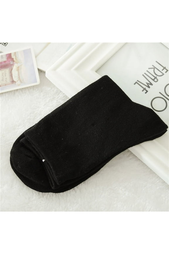 1Pair Mens Non Elastic Pure Socks Comfort Soft Grip Anime High Tops Women Fashion under 10 Basketball Uncle Support Snap on 922261 Tights for Women plus Girls Socks Size 2 Wont Stop Running