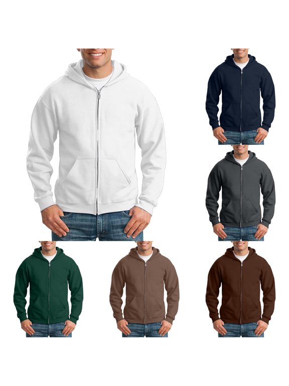 2024 Autumn/Winter Menswear Plus Thickened Solid Color Zipper Cardigan Loose Fashion Hoodie Hoodies for Men Zip up Swat Shirt Men Hoodie Zipper Sweatshirt Men Dark Hoodie Men Men's Zip up