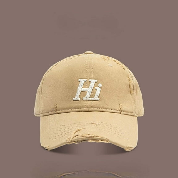 Hauaitttt Adjustable Oversized Baseball Cap with Extended Brim Deep Bill Hat for Women Fashionable Sun Hat Baseball Cap Denim Nylon Panel Hat Keeping It Reel Hat Cool Hard Hats for Men Notch Gear Hat