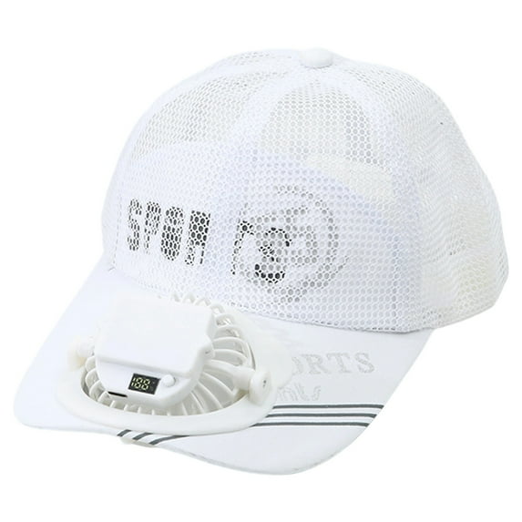 Hauaitttt Adult Summer Charging Smart Hat with Fan Breathable Men & Women Outdoor Travel Sunscreen Quick Drying Sun Hat Bride Racing Hat Sombrero Hat Western Visor Top Gear Hat Woman Hats Elegant for