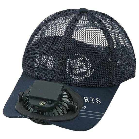 Hauaitttt Adult Summer Charging Smart Hat with Fan Breathable Men & Women Outdoor Travel Sunscreen Quick Drying Sun Hat Bride Racing Hat Sombrero Hat Western Visor Top Gear Hat Woman Hats Elegant for