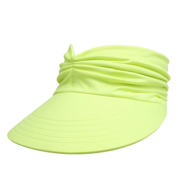 Hauaitttt Beach Sun Visor Women's Sun Hat Women's Outdoor Sports Hat Oversized Beach Hats for Women Women Cute Hat Hat Wide Hard Hat with Retractable Visor Adjustable Hat for Women Swim Hat Men