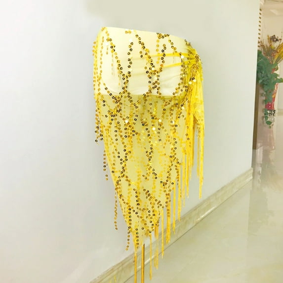 Hauaitttt Belly Dance Waist Chain Women Training Clothing Scarf Beginner Triangle Scarf Tassel Belt Waist Seal Dark Leather Dress Belt Mens Dress Belts Belt for Young Men Helms Belt Leather Belts