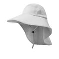 thumbnail image 1 of Hauaitttt Breathable Outdoor Sun Hat for Men with 50+ UPF Cap Wide Brim Fishing Hat with Neck Hats for Women Large Head Adult Pool Hat Summer Hats for Beach Floppy Hate Visor Summer Fedora Floppy Hat, 1 of 4