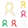 thumbnail image 1 of Hauaitttt Candy Color Chiffon Square Scarf for Soft Lightweight Art Performance Dance Neckwear Shawl Small Scarfs Scar for Women Thin Silk Scarf Silk Hair Designer Scarves Women Scarf with Pocket, 1 of 4