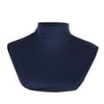 thumbnail image 1 of Hauaitttt Collar Detachable Hight Collar Blouse Half Shirts False Collar for Women Girls Sweater Coat Winter Womens Button up Shirt Half Two Piece Blouse Turtleneck Top for Women Half Turtleneck Top, 1 of 4