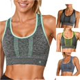 thumbnail image 1 of Hauaitttt Comfortable Everyday's Sports Tank Top Bra for and Breathability with Seamless Design Big Bra, 1 of 4