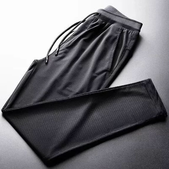 Hauaitttt Cool Wide Pants Ice Silk Slacks Summer Thin Mesh Quick Drying Sports High Spring Business Casual Women Pants Women Summer Pants Casual Womens plus Sweatpants Womens plus Size Casual Pants